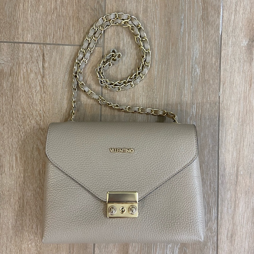Beige Valentino crossbody bag